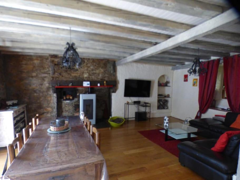 Maison Familiale Pour 8 Saint-Aventin Экстерьер фото